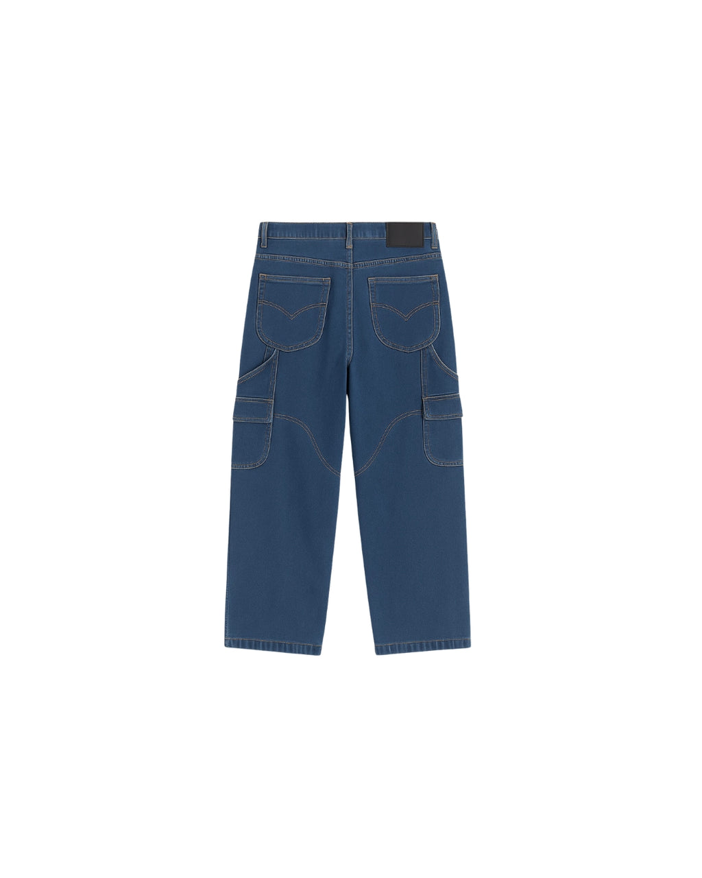Blue 6 pocket Jeans for men