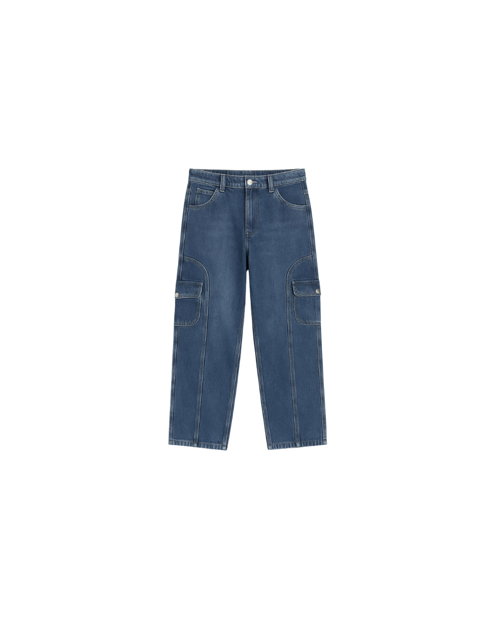 Blue 6 pocket Jeans for men
