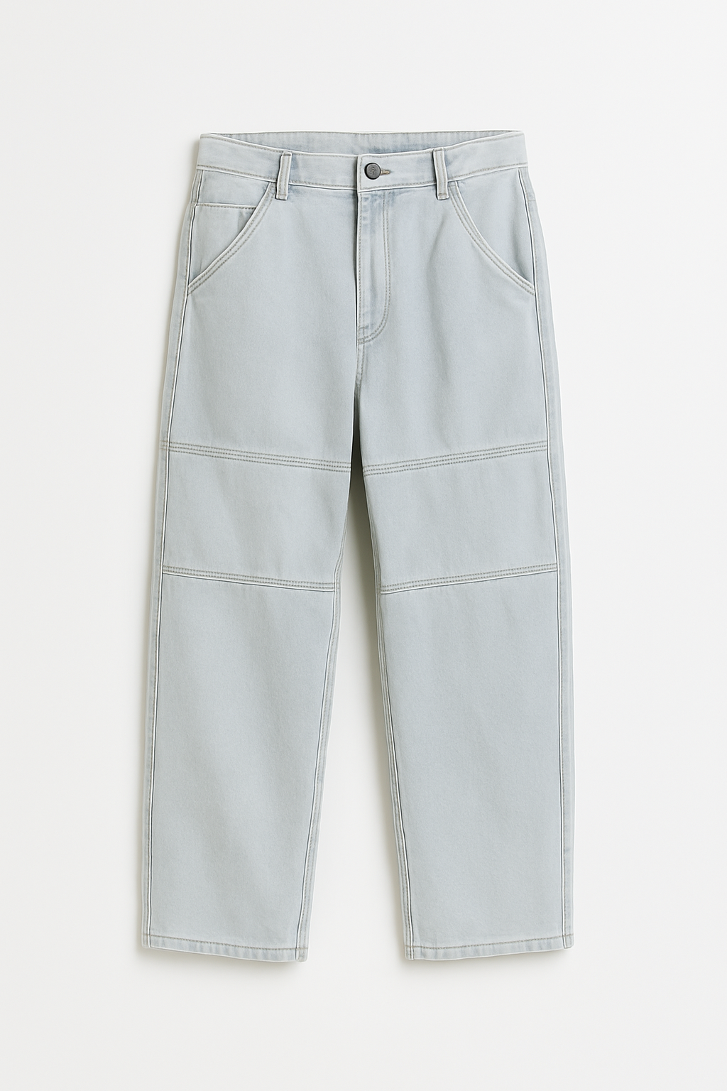 Ice blue jeans for men
