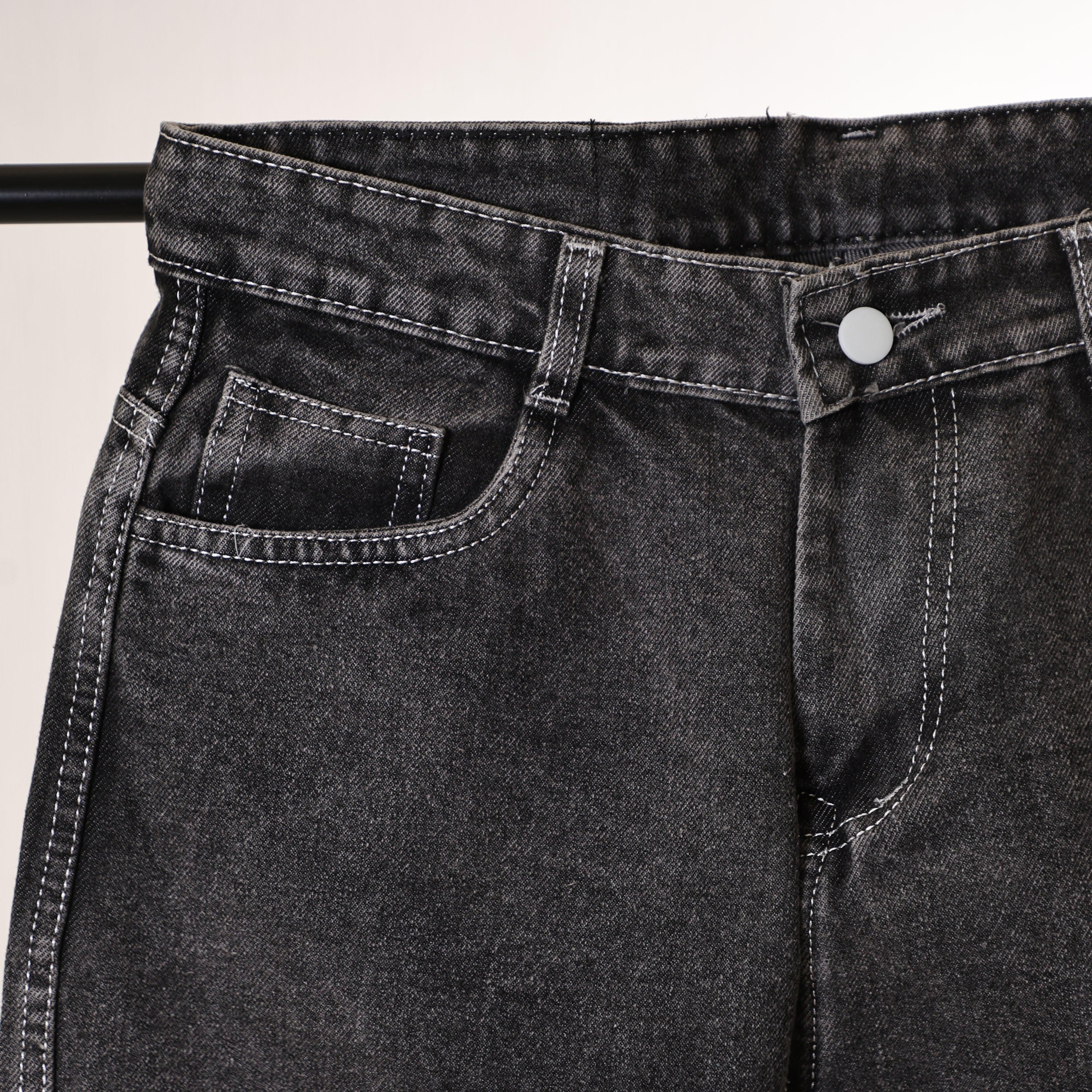 Charcoal 6 Pocket Jeans for Men