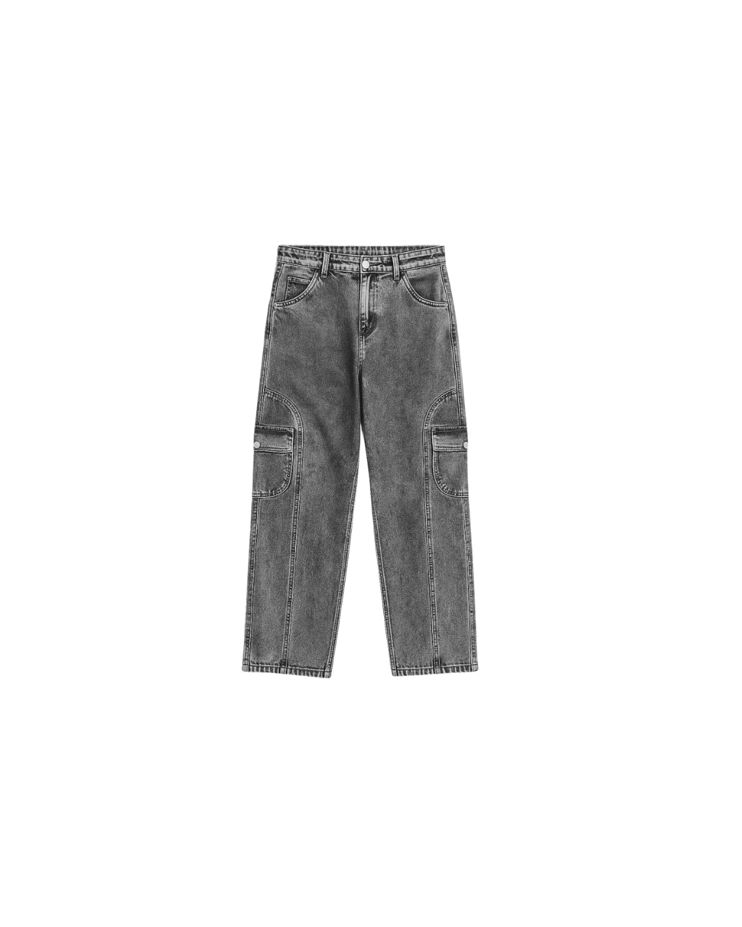 Charcoal 6 Pocket Jeans for Men