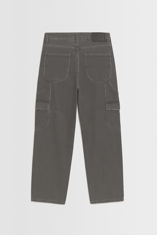 Charcoal 6 Pocket Jeans for Men